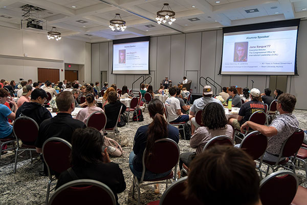 Participants in the 2025 Government and Non-Profit Career Day held on Sept. 18.