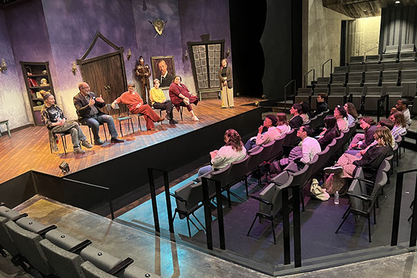 Miami University students participating in Arts in Action: Cincy Spotlight – Career Trek Trip