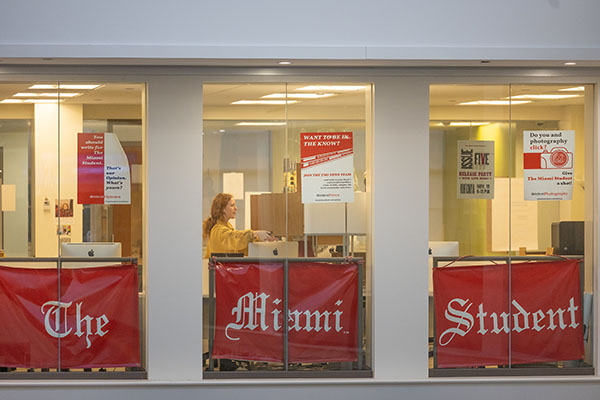 The Miami Student offices