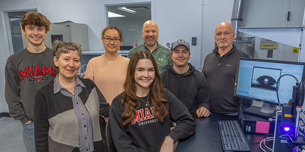 The bone graft substitute research team.